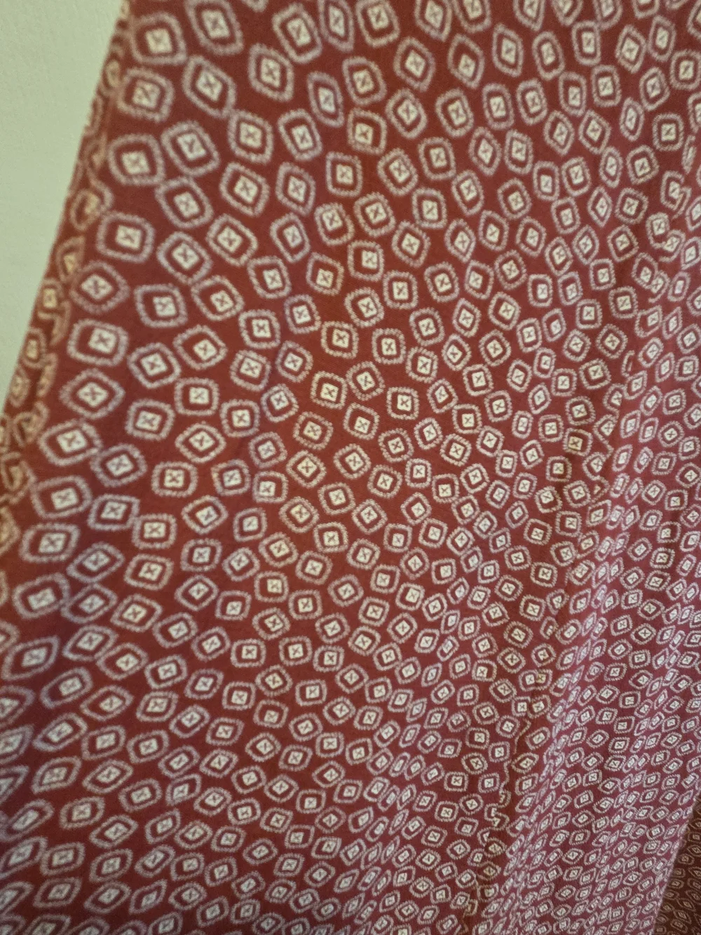 Vintage 90s Ann Taylor Made in USA 100% Rayon Geometric Maxi Slip Dress 10